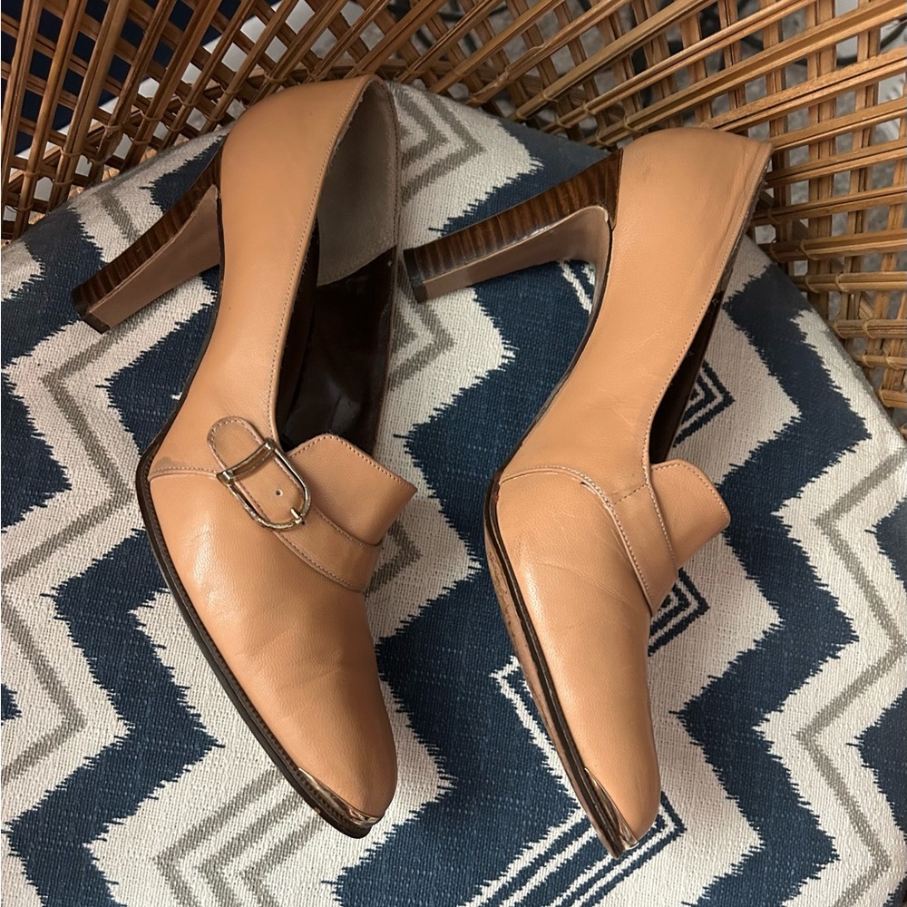 Vintage ‘70s Joyce wood heels